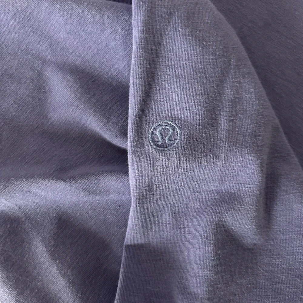 Lululemon Classic-Fit Cotton-Blend Scoop Tank Dress Charged Indigo Purple Sz 10 - Picture 6 of 6
